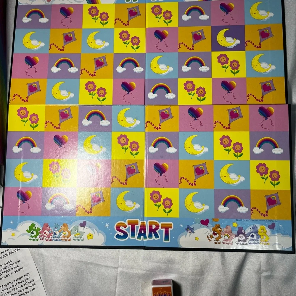 Vintage Calling All‎ Care Bears Board Game Cadaco 2003 Complete w/ Box